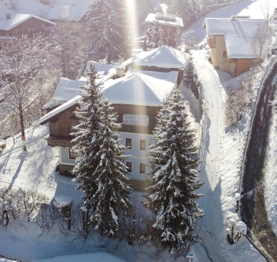 Mühlbach am Hochkönig Gasthof Scherer מראה חיצוני תמונה